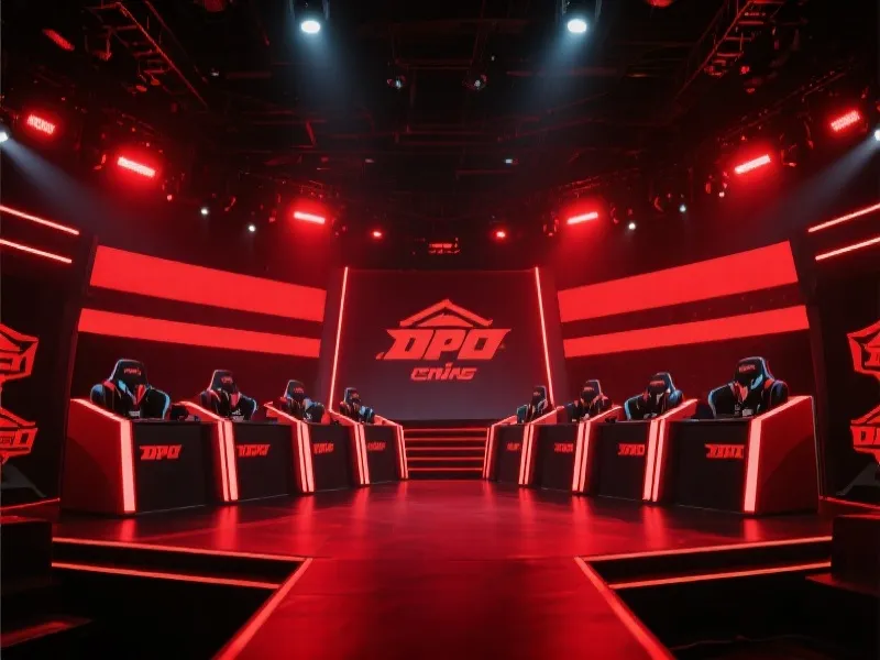 官方电竞赛事现场